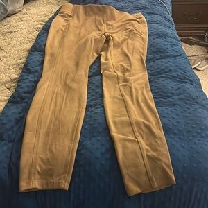 New York and co Tan “suede” leggings